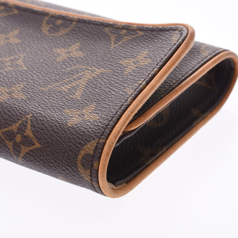 LOUIS VUITTON路易威登Monogram Pochette Twin GM棕色M51852女士单肩包B等级二手Ginzo