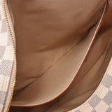 LOUIS VUITTON路易威登Damier Azur Naviglio白色N51189中性肩包AB等级二手Ginzo