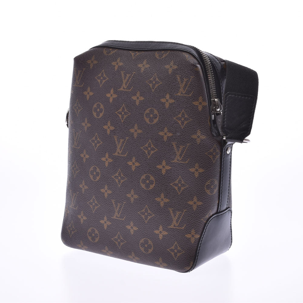 LOUIS VUITTON ルイヴィトン モノグラム マカサー トーレスPM ブラウン/黒 M40635 メンズ ショルダーバッグ Bランク 中古 -  日本製国産