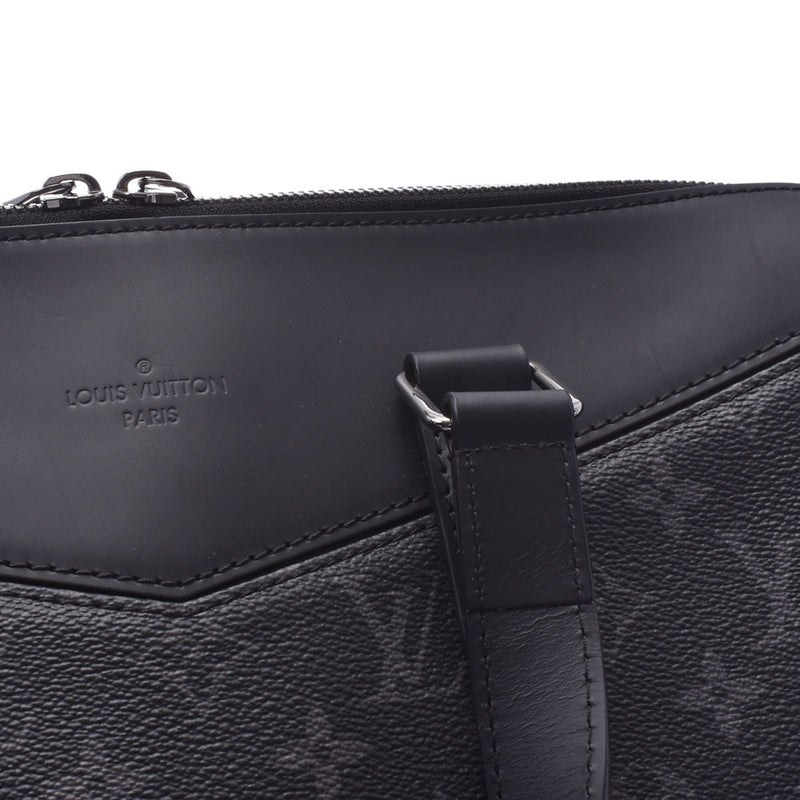 LOUIS VUITTON Louis Vuitton Monogram Eclipse Explorer 2WAY Bag Black M40567 Men's Handbag A Rank Used Ginzo