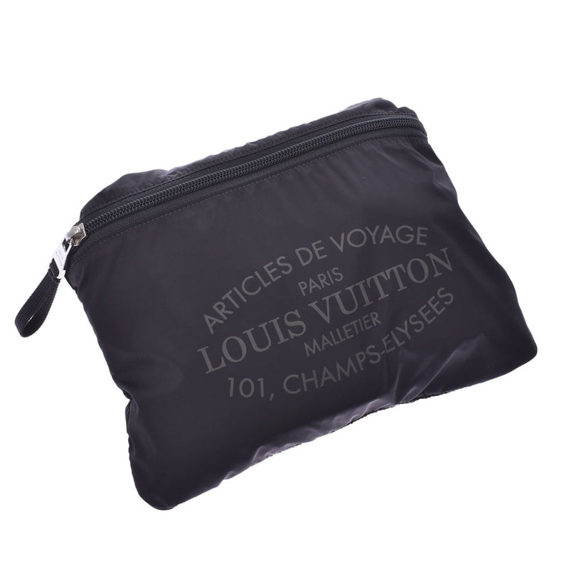 LOUIS VUITTON Louis Vuitton Damier Aventure Practical Black M97058 Men's Boston Bag A Rank Used Ginzo
