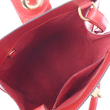 LOUIS VUITTON Epi Cluny Red M52257 Ladies Epi Leather Shoulder Bag A Rank Used Ginzo