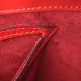 路易威登路易威登epicluny红色m52257妇女的Epi皮革单肩包a级使用银