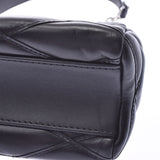 LOUIS VUITTON Louis Vuitton GO-14 PM circle Tague black M50216 Lady's calf shoulder bag A rank used silver storehouse