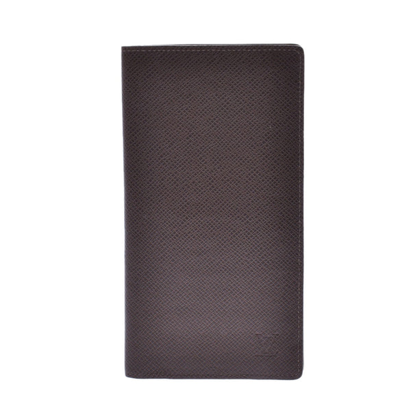 LOUIS VUITTON路易威登Taiga Portofeuil Long Grizzly M32668男士钱包B等级二手Ginzo