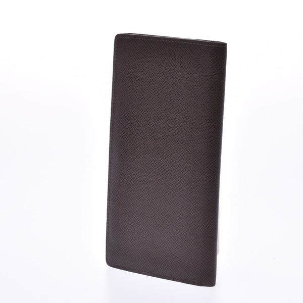 LOUIS VUITTON路易威登Taiga Portofeuil Long Grizzly M32668男士钱包B等级二手Ginzo