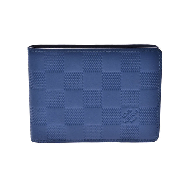 路易威登Louis Vuitton Damienne Fini por Truffaut foie mule Neptun N63206男士钱包AB排名二手银