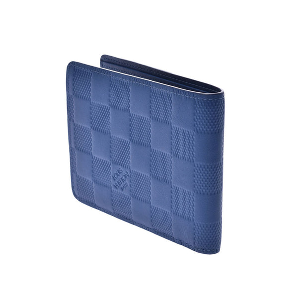 路易威登Louis Vuitton Damienne Fini por Truffaut foie mule Neptun N63206男士钱包AB排名二手银