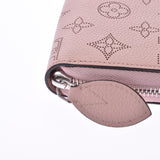 LOUIS VUITTON Louis Vuitton mahina zippy wallet magnolia (pink) M61868 ladies leather long wallets a rank used silver