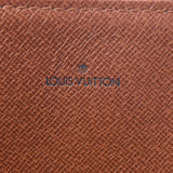 Louis Vuitton Monogram posh document man papers Case Brown m53456 Unisex clutch bag a rank Silver