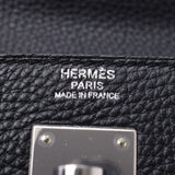 HERMES エルメス ケリー32 内縫い 黒 パラジウム金具 □R刻印(2014年頃) レディース トゴ 2WAYバッグ Aランク 中古 銀蔵