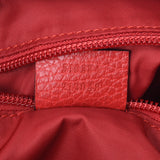GUCCI Gucci GG 出口红色 510334 中性尼龙/皮革肩包 A 级二手银藏