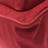 GUCCI Gucci GG 出口红色 510334 中性尼龙/皮革肩包 A 级二手银藏