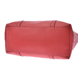 339551 GUCCI Gucci 2WAY handbag cinnabar red Lady's calf handbag A ranks used silver storehouse