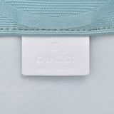 GUCCI Gucci G pattern light blue 123430 unisex canvas tote bag B rank used Ginzo