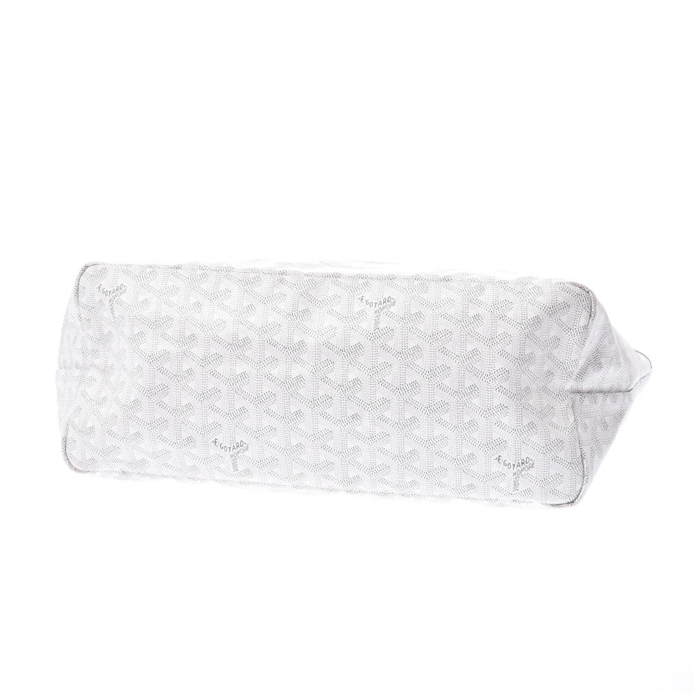 Goyar Saint Louis PM White Unisex Tote Bag GOYARD Used – 銀蔵