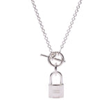 Hermes Cadena Necklace Amulette ladies 925 Necklace Silver