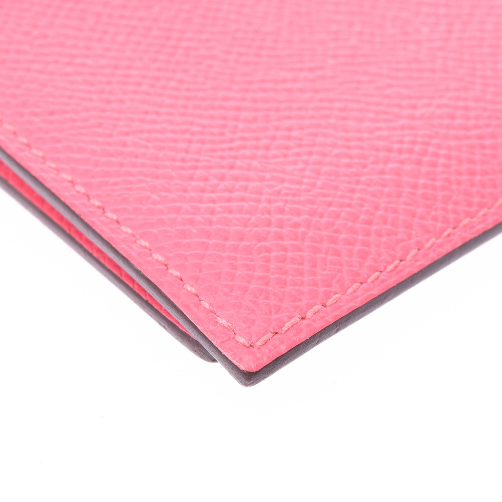 美品 エルメス アジェンダジップ ヴォーエプソン 手帳カバー ローズアザレ 希少 HERMES （新品・未使用品）エルメス アジェンダ GM 手帳カバー