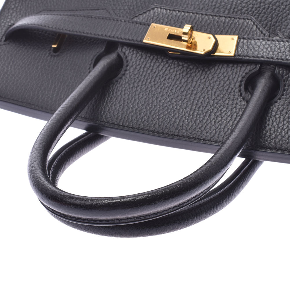 エルメス35 14139 黒 ゴールド金具 □A刻印(1997年頃)刻印 ユニ