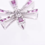 Others Jeunet Gene Sapphire 0.78ct Diamond 0.22ct Unisex K18WG Pendant Top A Rank Used Ginzo