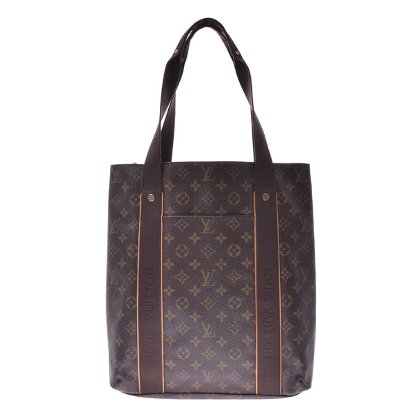 LOUIS VUITTON ルイヴィトンモノグラムカバボブールブラウン M53013 unisex tote bag A rank used silver storehouse