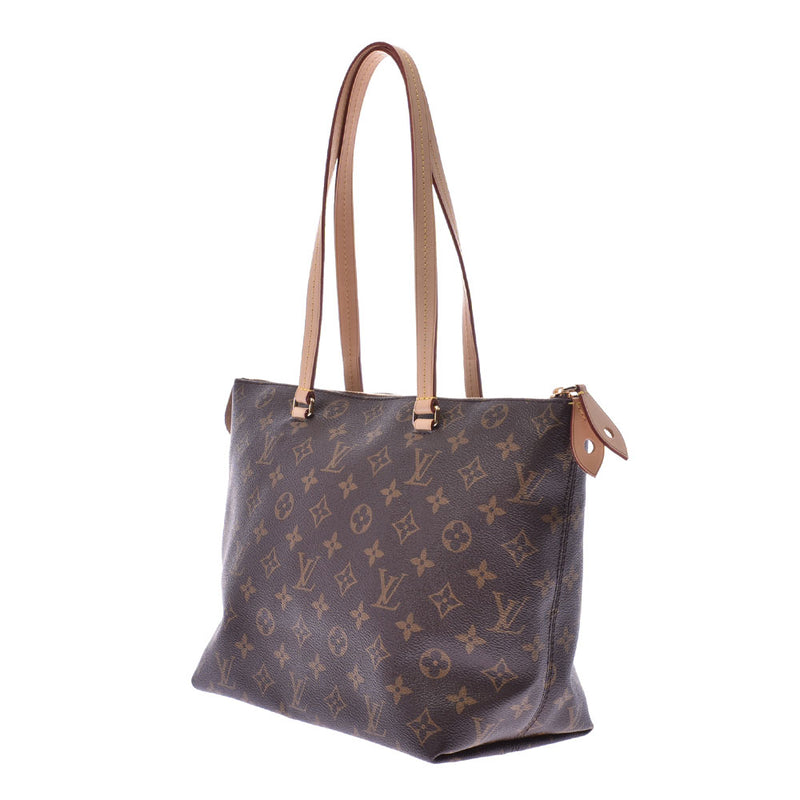 LOUIS VUITTON Louis Vuitton Monogram Jena PM Brown M42268 Unisex Tote Bag Shindo Used Ginzo