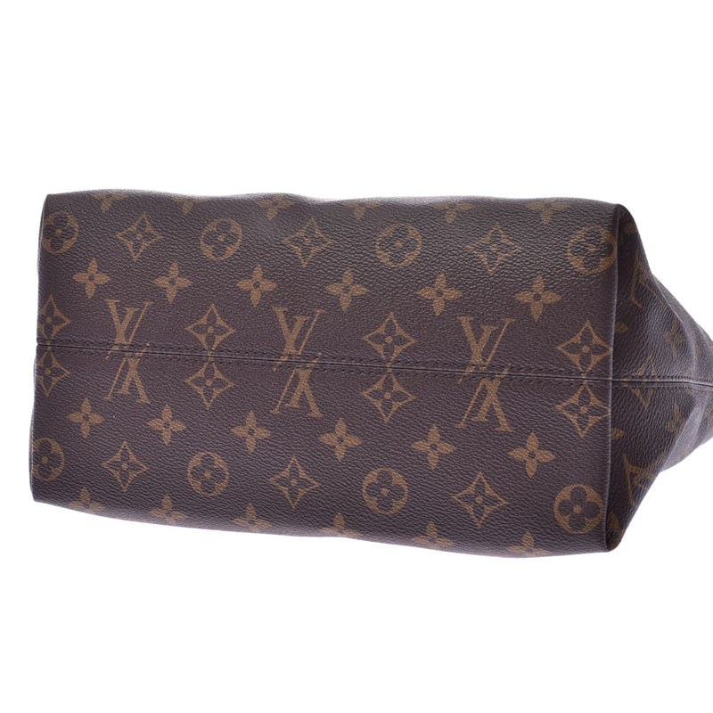 LOUIS VUITTON Louis Vuitton Monogram Jena PM Brown M42268 Unisex Tote Bag Shindo Used Ginzo