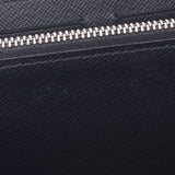 LOUIS VUITTON ルイヴィトンモノグラムエクリプスジッピー XL black / gray M41503 men long wallet AB rank used silver storehouse