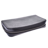 LOUIS VUITTON ルイヴィトンモノグラムエクリプスジッピー XL black / gray M41503 men long wallet AB rank used silver storehouse