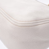 A Prada prada handbag White Ladies calf 2WAY bag a