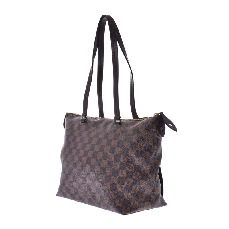 LOUIS VUITTON路易威登Damier Jena PM棕色N41012女士手提袋AB等级二手Ginzo