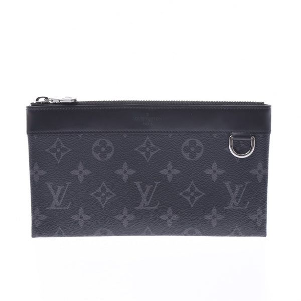 Louis Vuitton Monogram eclipse pochette discovery black m44323 Mens clutch bag