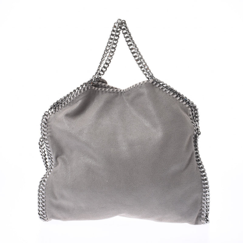 Stella McCartney Stella McCartney Falabella Chain Shoulder Gray Silver Hardware Ladies Faux Leather 2WAY Bag A Rank Used Ginzo