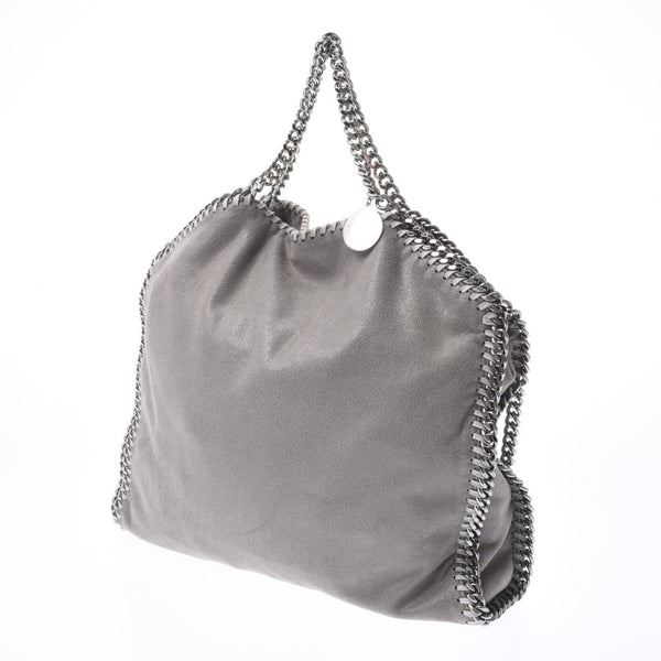 Stella McCartney Stella McCartney Falabella Chain Shoulder Gray Silver Hardware Ladies Faux Leather 2WAY Bag A Rank Used Ginzo