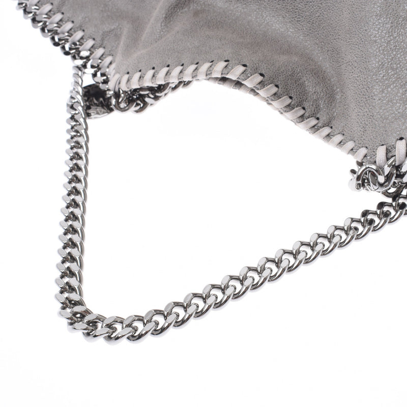 Stella McCartney Stella McCartney Falabella Chain Shoulder Gray Silver Hardware Ladies Faux Leather 2WAY Bag A Rank Used Ginzo