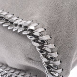 Stella McCartney Stella McCartney Falabella Chain Shoulder Gray Silver Hardware Ladies Faux Leather 2WAY Bag A Rank Used Ginzo