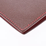 爱马仕爱马仕agender的颜色棕色/红色＊a刻(大约1997年)男女皆宜的都库什山脉贝尔笔记本封面等级使用银