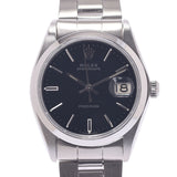 ROLEX Rolex Oyster Day Wound Bless 6694 Boys SS Watch Hand-rolled Black Table AB Rank Used Sinkjo