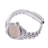 ROLEX Rolex Datejust 10P Diamond 69174G Women's WG/SS Watch Automatic Winding Pink Dial A Rank Used Ginzo