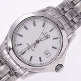 OMEGA Omega Seamaster 120 2511.21 Men's SS Watch Quartz White Dial A Rank Used Ginzo