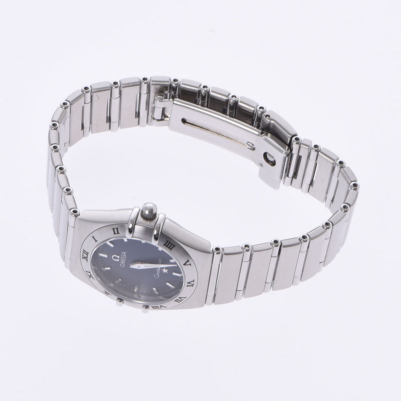 OMEGA Omega Constellation Ladies, Clock, KOTS, Navy, Navy, Class A, Rank, Used, Rank, silver.