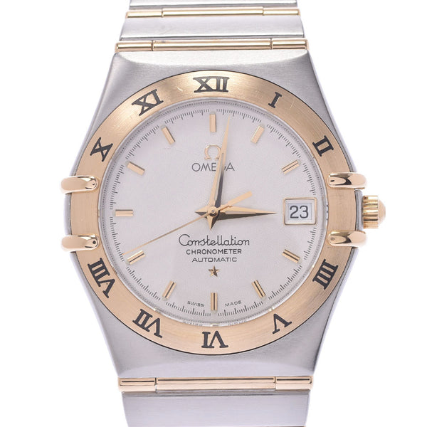 OMEGA Omega Constellation Chronometer 1302.30 Boys YG/SS Watch Automatic Winding White Dial A Rank Used Ginzo