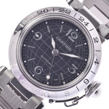 CARTIER, Kartier, Pasha, the Meridian, W31079M7, the SS, the SS, the clock, the automatic, the black, the black, the Class A-Rank, used,