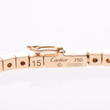CARTIER Cartier Laniere #15 Women's K18YG Bracelet A Rank Used Ginzo