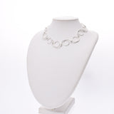 TIFFANY & Co. Tiffany Twist Circle Ladies SV925 Necklace A Rank Used Ginzo