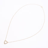 TIFFANY & Co. Tiffany Heart Motif Women's Diamond/K18YG Necklace A Rank Used Ginzo