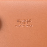 HERMES Hermes Yale Bag Kabus GM Ivory/Light Brown Type F Engraved (c. 2002) Unisex Canvas / Leather Tote Bag A Rank Used Ginzo