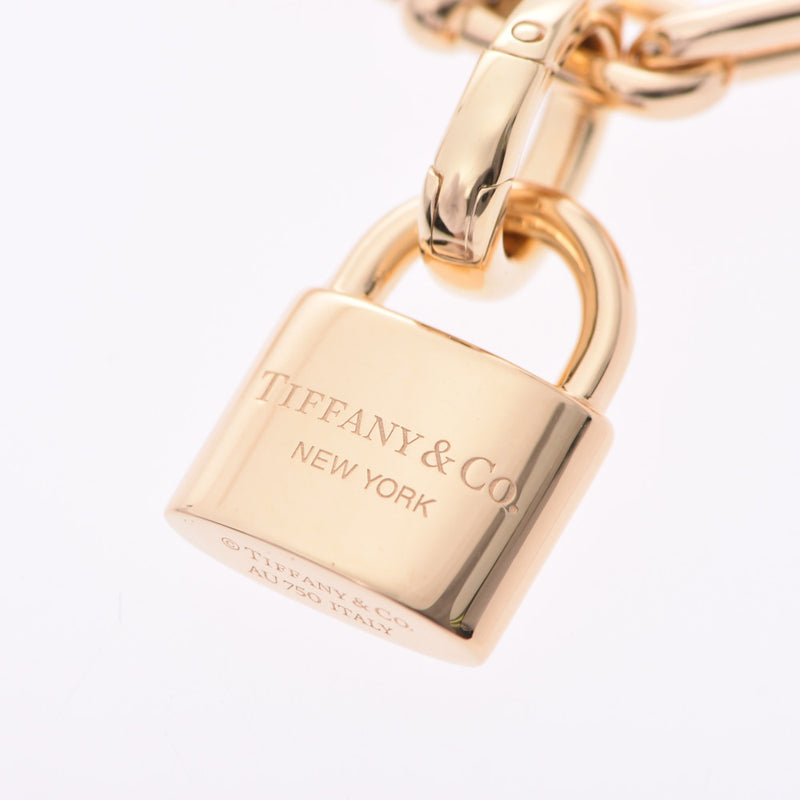 TIFFANY & Co. Tiffany Hardware Wrap Breath Ladies K18YG Bracelet A Rank Used Ginzo