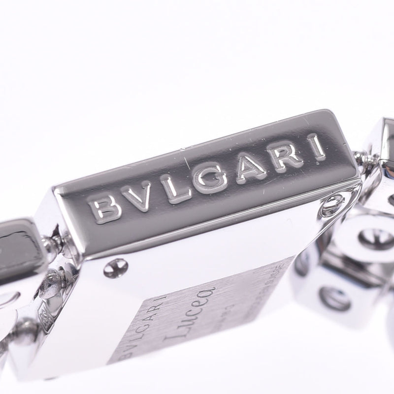 BVLGARI ブルガリ ルチア LUW16G レディース K18WG 腕時計 クオーツ シェル文字盤 Aランク 中古 銀蔵
