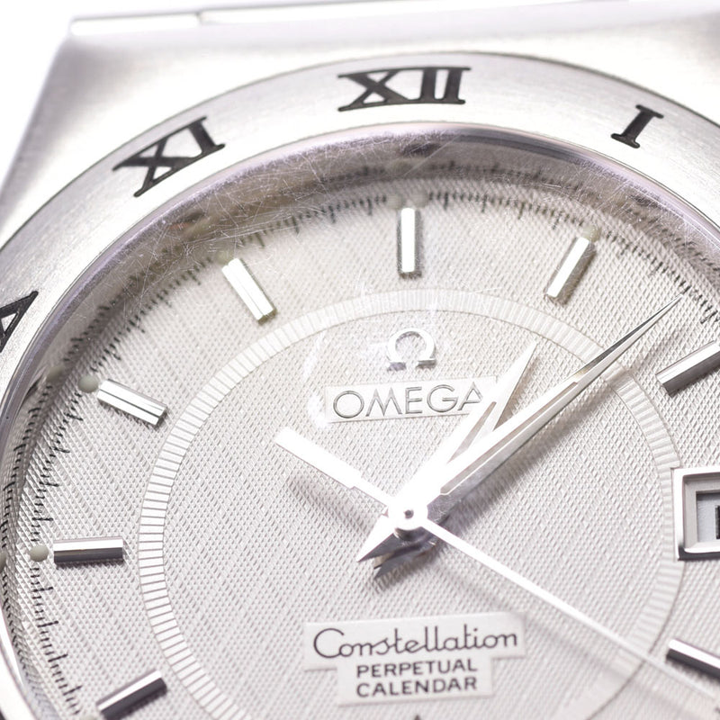 OMEGA オメガ コンステレーション パーペチュアル 1552.30 メンズ SS 腕時計 クオーツ 白文字盤 Aランク 中古 銀蔵